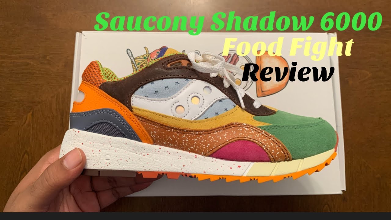 Saucony Shadow 6000 Food Fight Unboxing & Detailed Review. Food Fight Saucony Review.