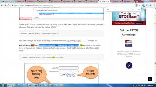 Absolute and Relative Xpath Part 1