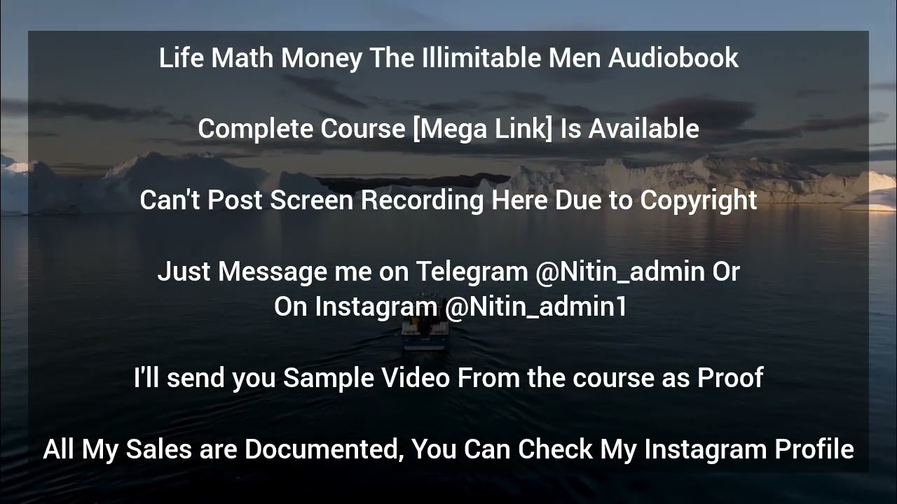 Life Math Money The Illimitable Men Audiobook 