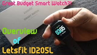 Overview of Letsfit ID205L Black