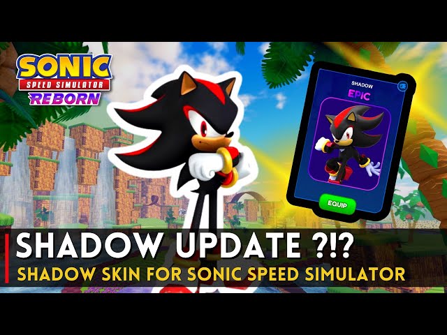 Sonic Speed Simulator on X: Unlock a 🔥 flaming hot 🔥 new Shadow skin in  #SonicSpeedSimulator.  / X