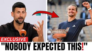 JUST IN: Djokovic's Message to Zverev Says More Than the Trophy Did