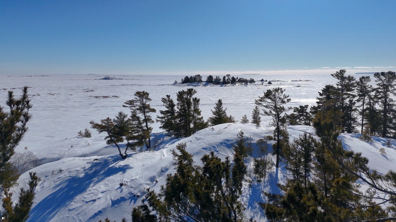 A Winter in Northern Ontario: The Next Horizon｜Cinematic Movie｜DJI Mini 4 Pro