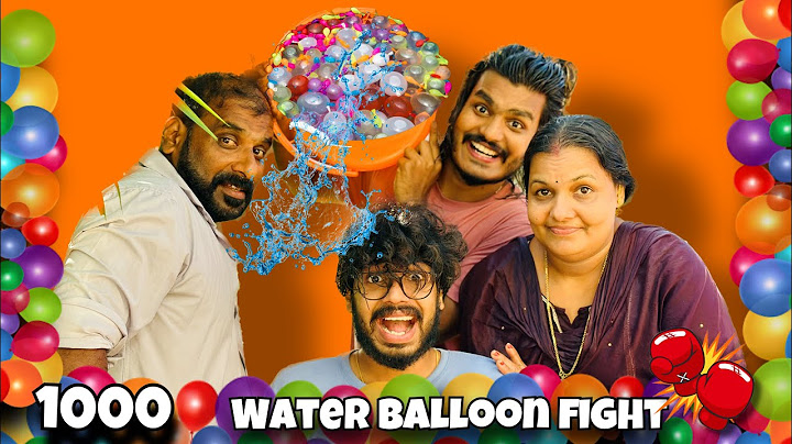 1000 WATER BALLOON CHALLENGE 🤩