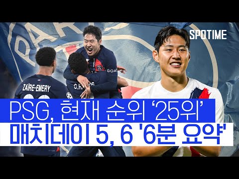 PSG, 남은 경기는 &amp;#39;단 2경기&amp;#39; 첫 번째 상대는 부활한 맨시티 #SPOTIME