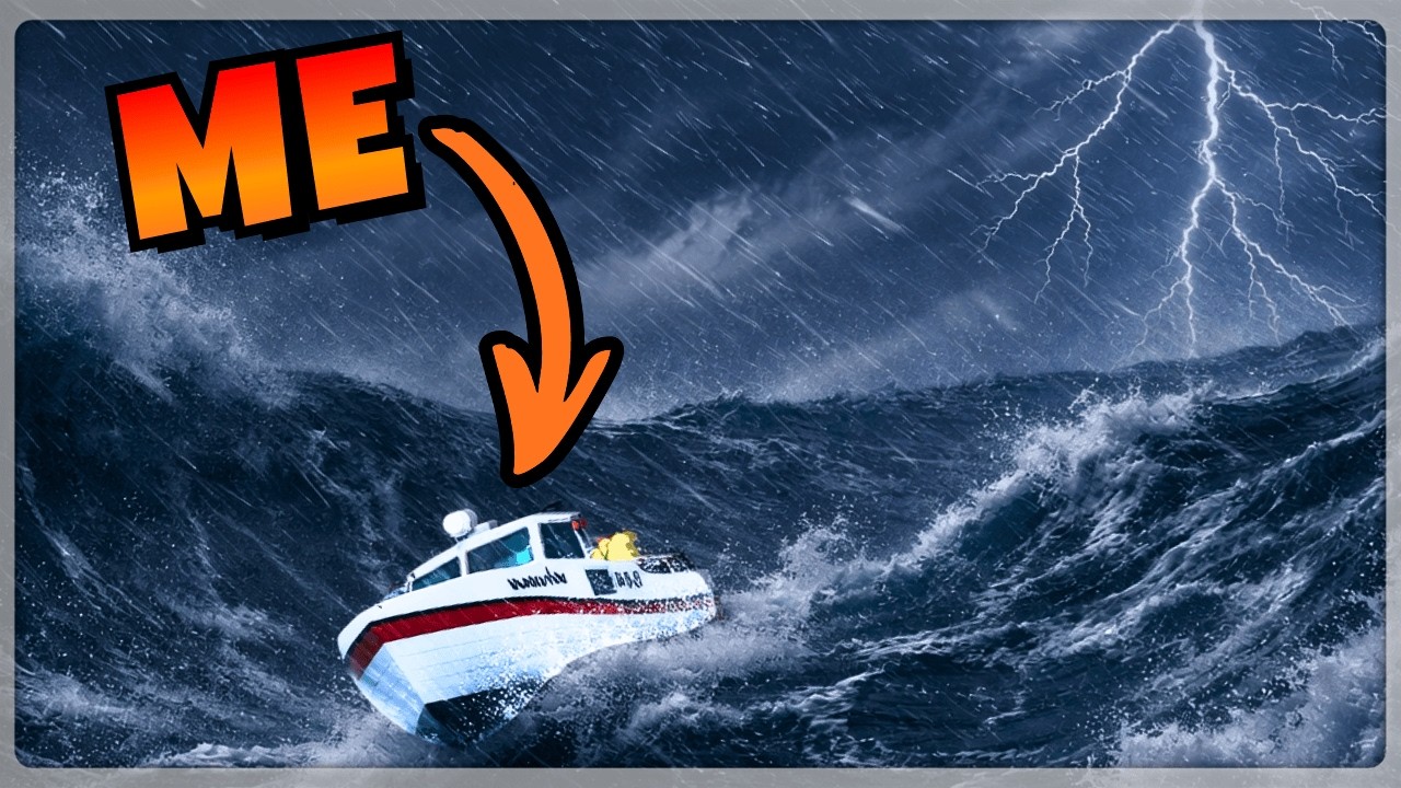 Surviving A Huge Ocean Storm In A Tiny Fishing Boat