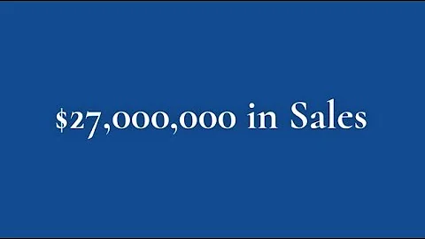 Kristen Dailey 2017 Sales