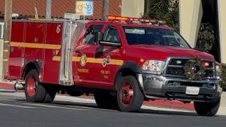 LACoFD Squad 6 responding 