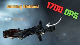 EVE Online 1700 DPS Hyperion in ESS PVP Action - Getting Blobbed