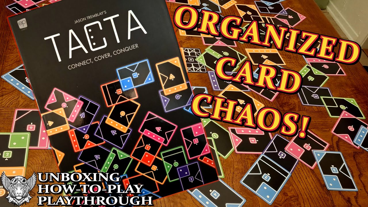 TACTA Unboxing, How to Play, and Full 2‑Player Playthrough