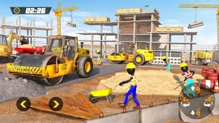 Stickman City Construction games About this gameBuild #games #viral screenshot 5