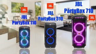 Колонки Jbl Party Box 110,310,710,1000 -Как Они Звучат!
