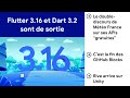Flutter 3.16 et Dart 3.2 disponibles 🚀 Les APIs pas si gratuites de Météo France 🌪️ DevCafé 16/11