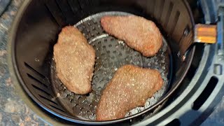 Air Fryer Cube Steak  How To Cook Cube Steak In The Air Fryer  Easy Keto Dinner!