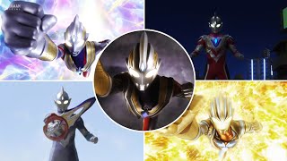 Ultraman Trigger All Transformation And Forms (Multi type - Truth type)