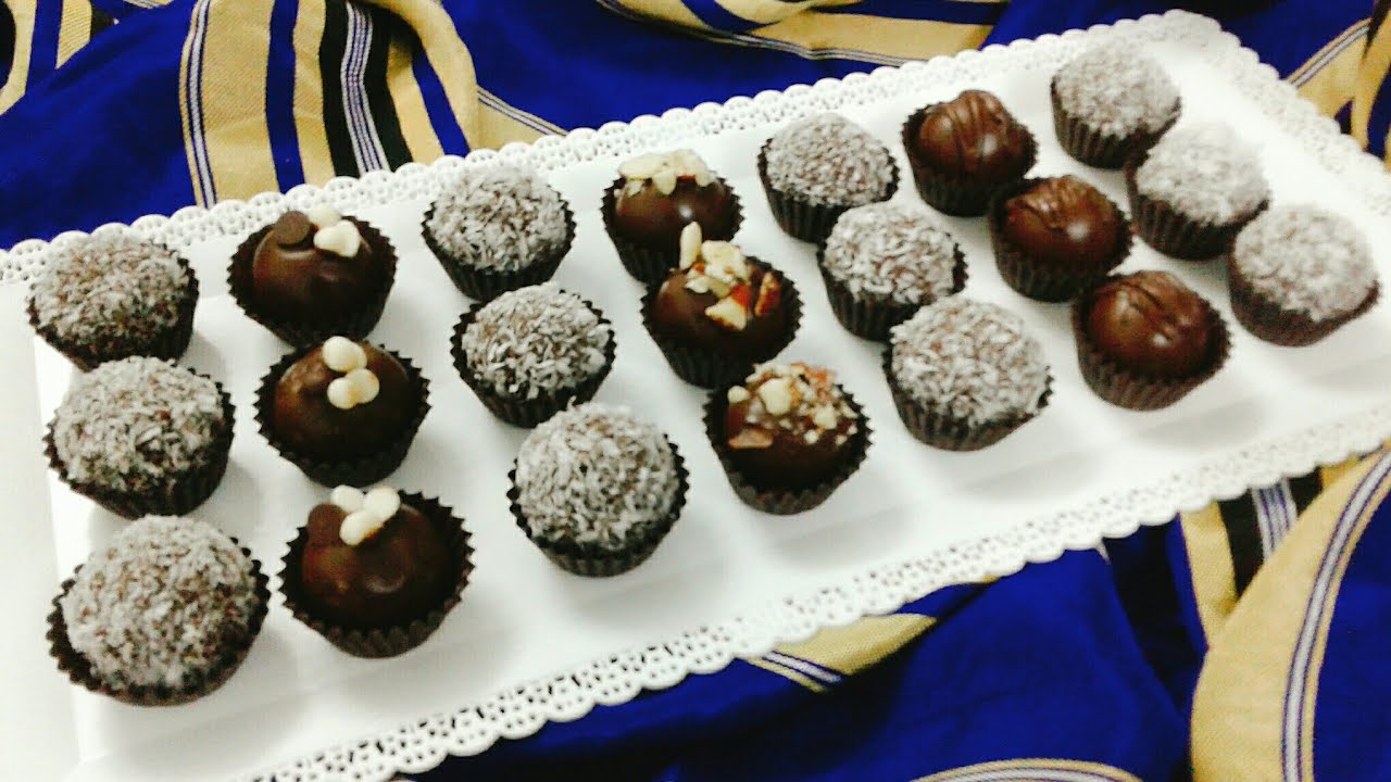 مفرودة صفاقسية - كعابر شكلاطة بأقل التكاليف - Des Boules de chocolat 😍