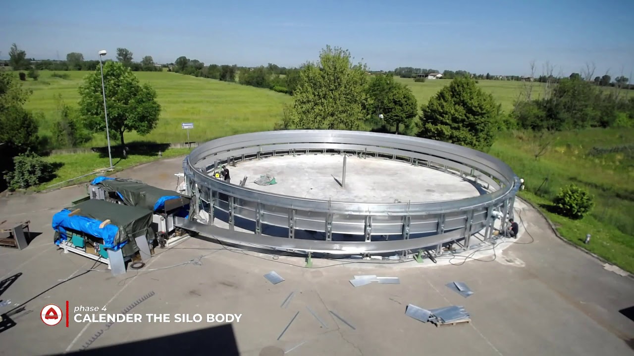 Ariostea MHS - Silo Timelapse