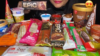 ASMR EATING ICECREAM🥶🍦MAGNUM ALMOND,AMUL EPIC,KWALITY WALLS,CHOCO BAR *FOOD EATING*