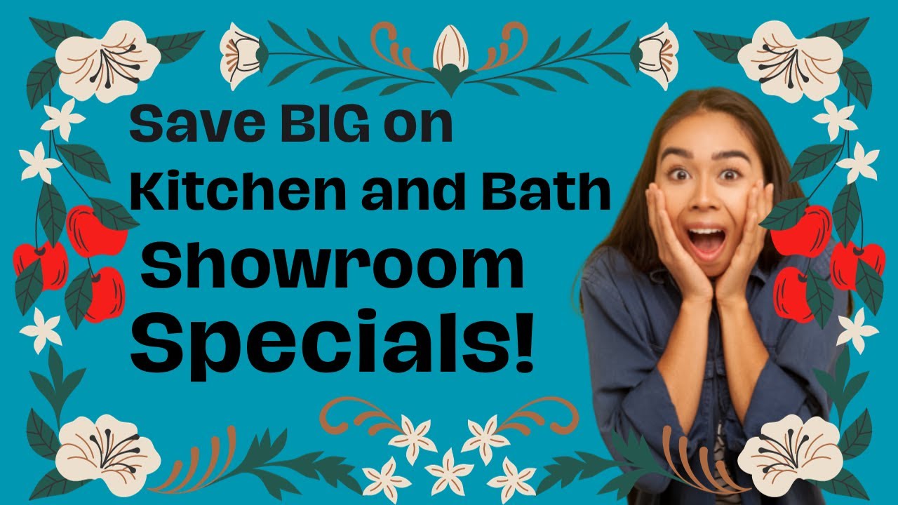 Kitchen and bath remodeling specials? Look no further! LUXX Kitchen & Bath showroom sale 😃