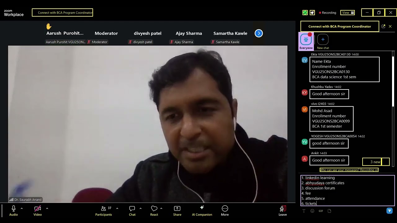 Connect with BCA Program Coordinator, 10.1.2026