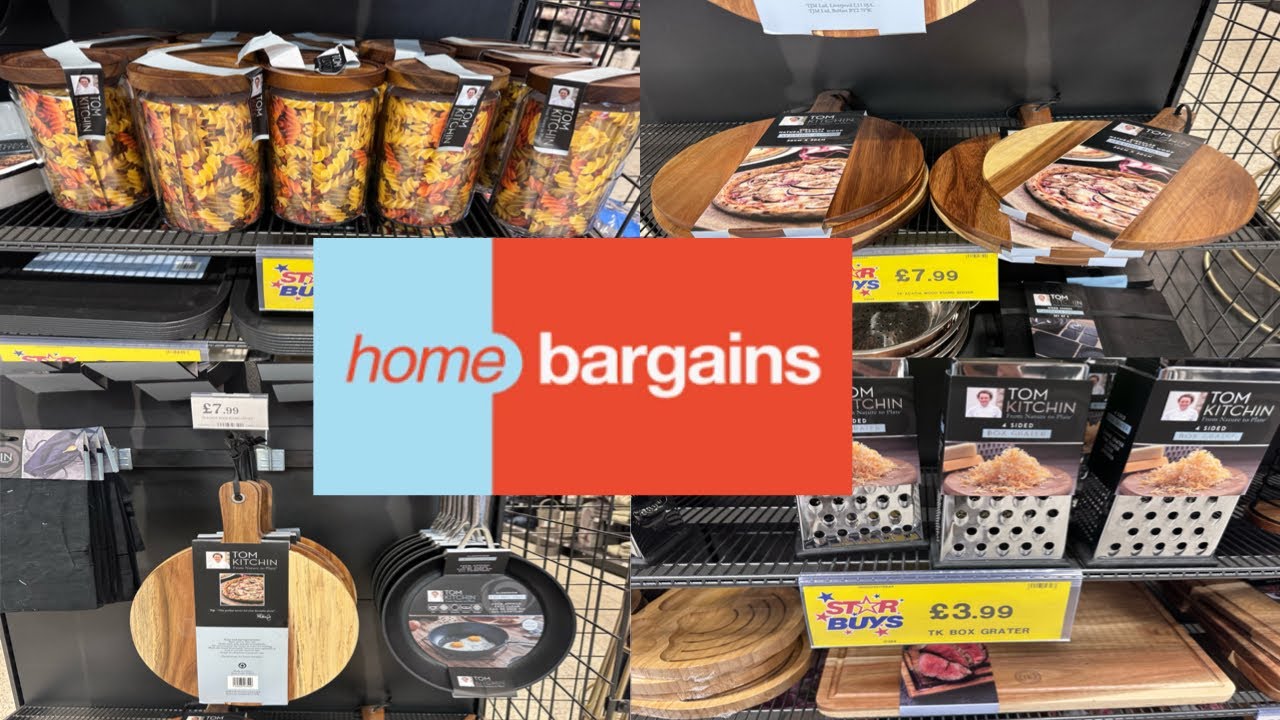 🌸 Tom Kitchin Collections in Home Bargains YouTube