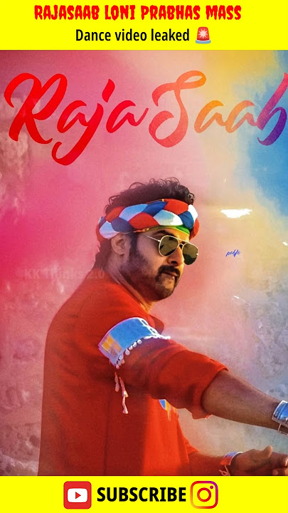 Rajasaab Prabhas dance video leaked #rajasaab #nidhinarwal #prabhas #trendingshorts