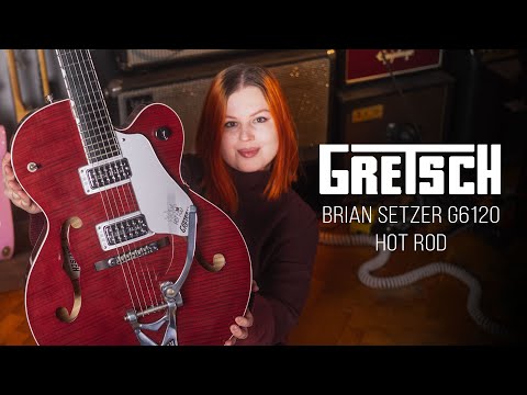 I finally played a Gretsch hollow body... and I get it now || Gretsch Brian Setzer G6120 Hot Rod