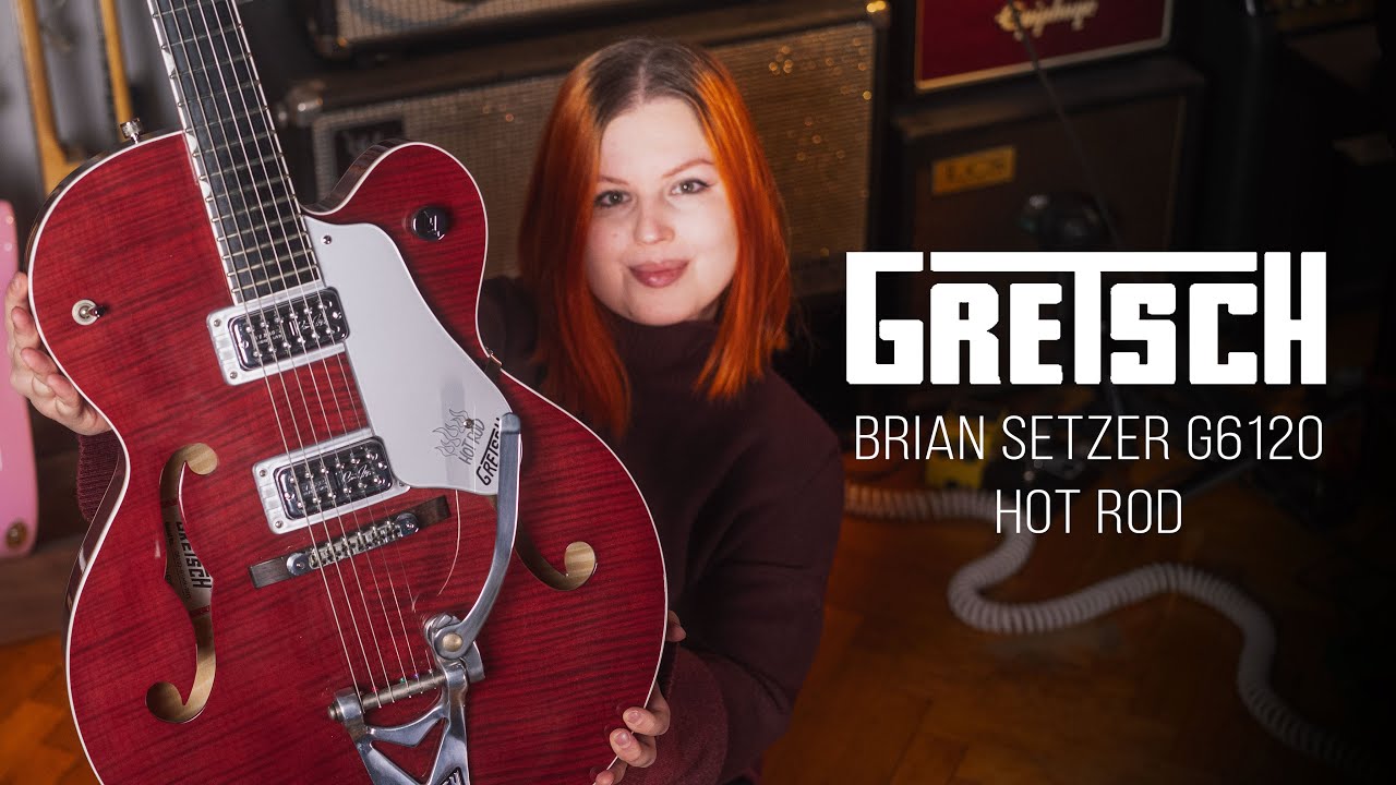 I finally played a Gretsch hollow body... and I get it now || Gretsch Brian Setzer G6120 Hot Rod