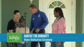 Habitat For Humanity Dedication