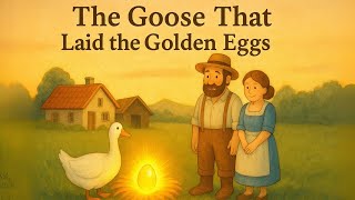 The Goose That Laid The Golden Eggs|Kids Folktale