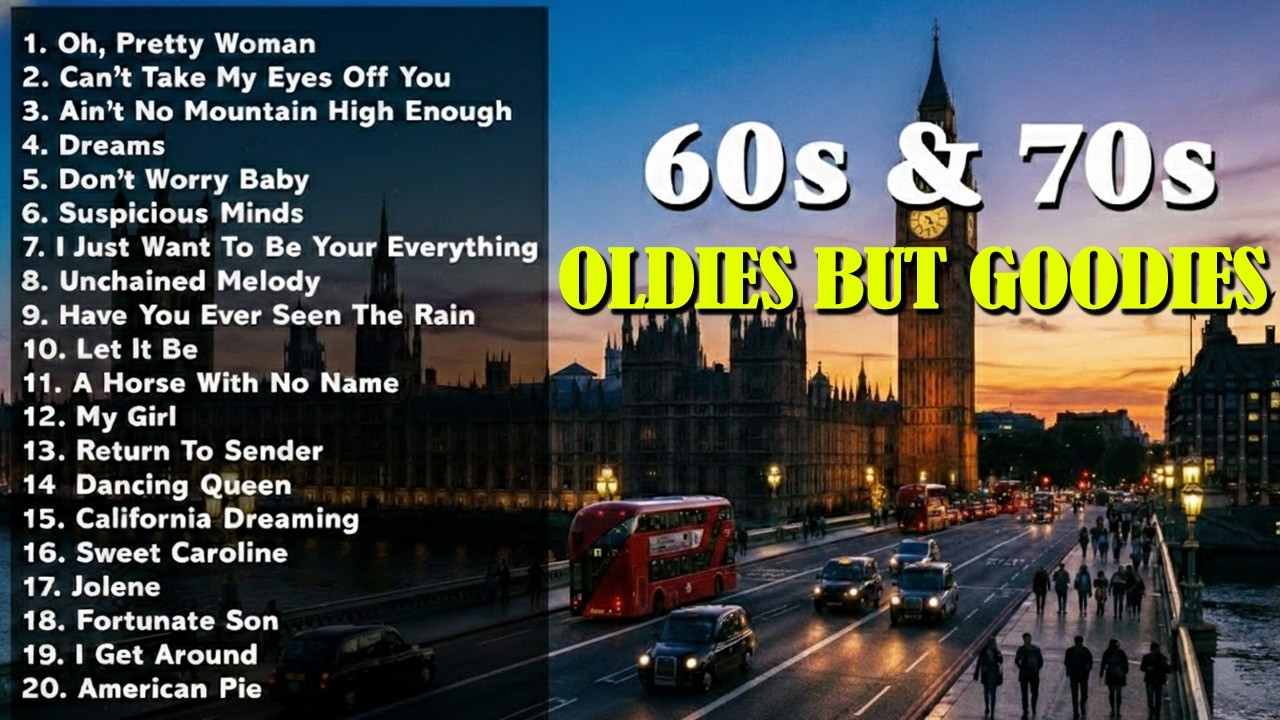 OLDIES BUT GOODIES Playlist 🎙 Unforgettable Golden Oldies 🎶Classic Hits of the 50s, 60s & 70s