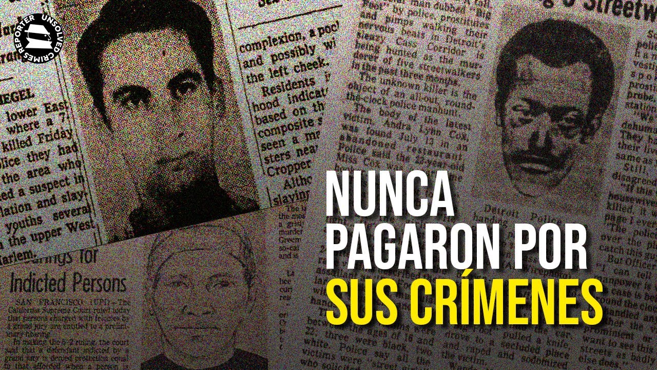 5 4S3SIN0S SERIALES NO IDENTIFICADOS | Unsolved Crimes Reporter