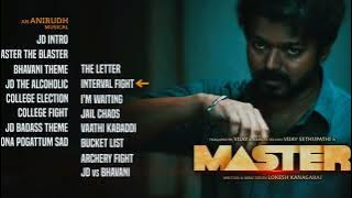Master - jukebox | Thalapathy Vijay | Anirudh Ravichander | Lokesh Kanagaraj