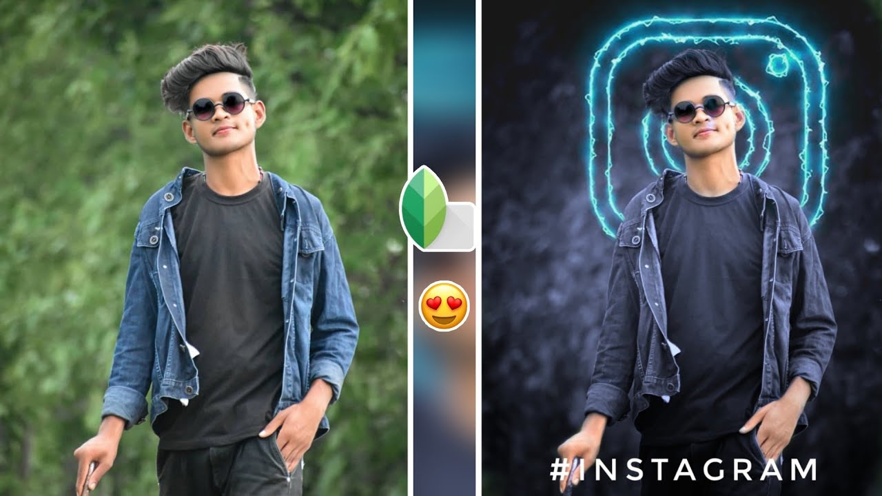 Instagram viral photo editing ||Snapseed creative photo editing || Instagram photo editing