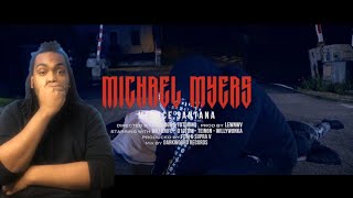 FRENCH RAP REACTION Menace Santana - Michael Myers