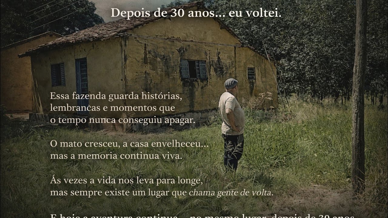 AVENTURA CONTINUA NA FAZENDA 30 ANOS DEPOIS ....