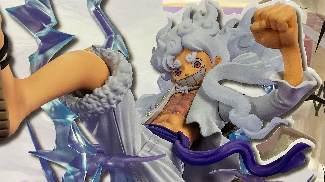 One Piece Monkey D. Luffy GEAR5 Giant Statue by Tamashii Nations 