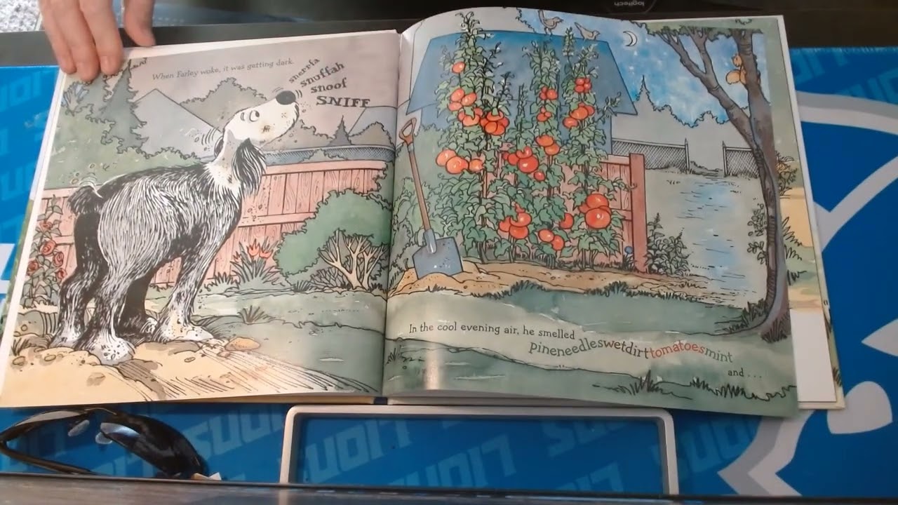 Story time with Nana.pies2015: Farley follows his nose ( early readers)