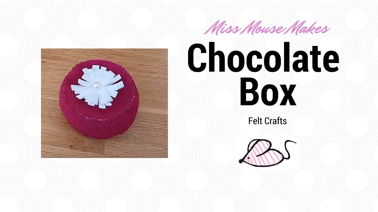 kawaii emoticons How to make a felt box - Mothers Day Tutorial Part 3