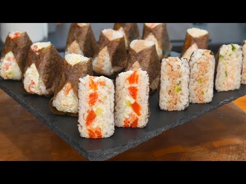 Онигири больше не покупаем! Готовим дома дешевле, больше, вкуснее. Пошаговый рецепт