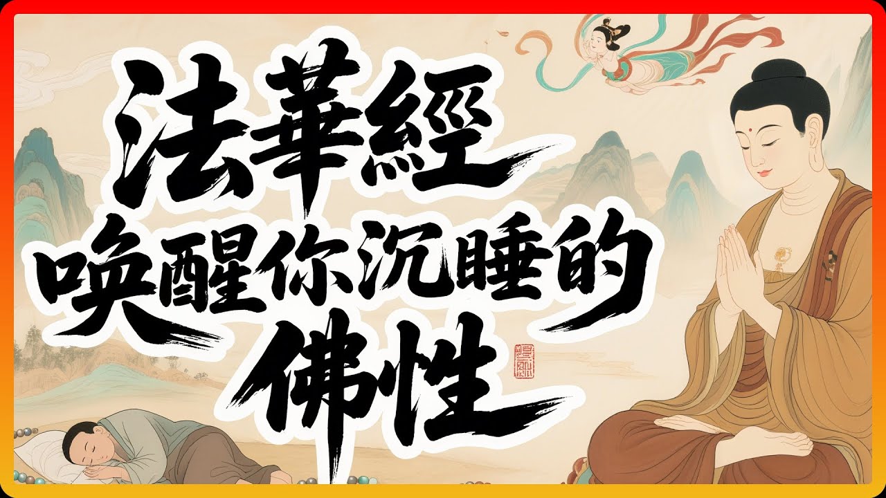 《法華經》裡最震撼的譬喻，喚醒你沉睡的「佛性」！#佛教故事 #佛法 #修行 #開悟 #法華經 #佛性