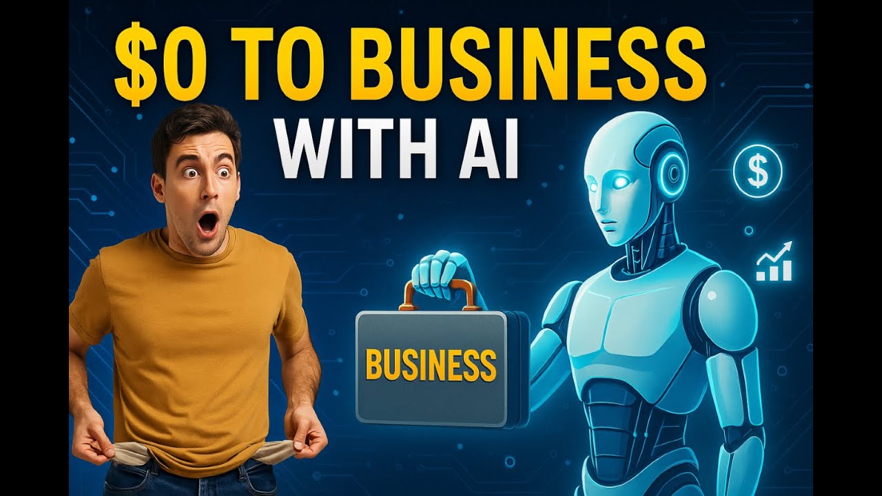 How AI Can Help You Start a Business with Zero Investment - YouTube