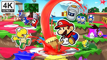 Paper Mario: Color Splash - FULL GAME - No Commentary (4K)