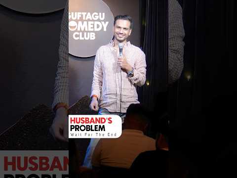 Husband's Problem | Vikas Kush Sharma | Standup Comedy Crowd Work #standupcomedy