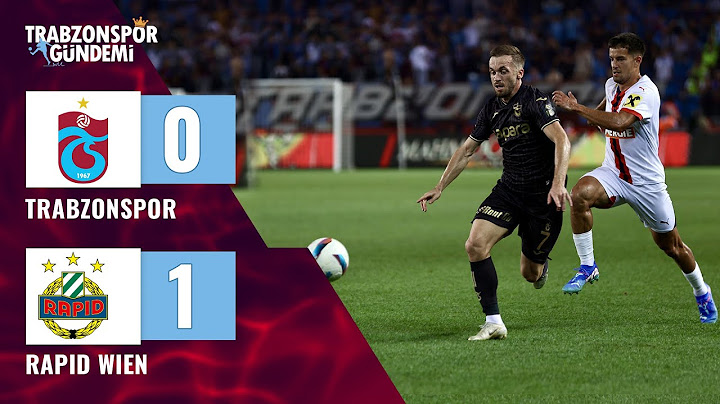 Trabzonspor 0-1 Rapid Wien I Maç Özeti I UEFA Avrupa Ligi 3. Eleme Turu #trabzonspor #ts