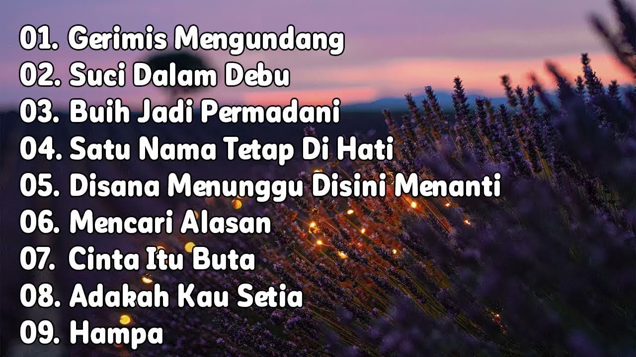 Lagu Malaysia Pengantar Tidur || Gerimis Mengundang || Cover Lagu || Akustik full album