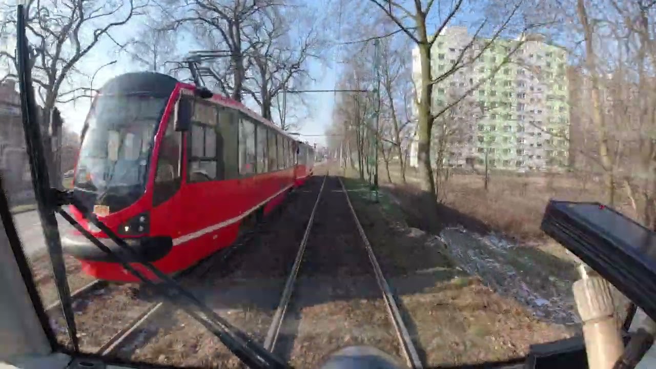 Tramwaje Śląskie - Linia 5 | Bytom Plac Sikorskiego - Ruda Śląska Chebzie Pętla | CABVIEW