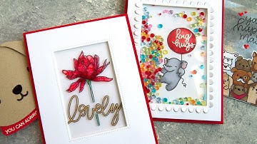 4 Ways: Clear Card Elements