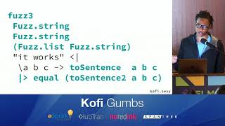 Kofi Gumbs - Guaranteed Refactors: Generating Tests from Types @ Elm in the Spring