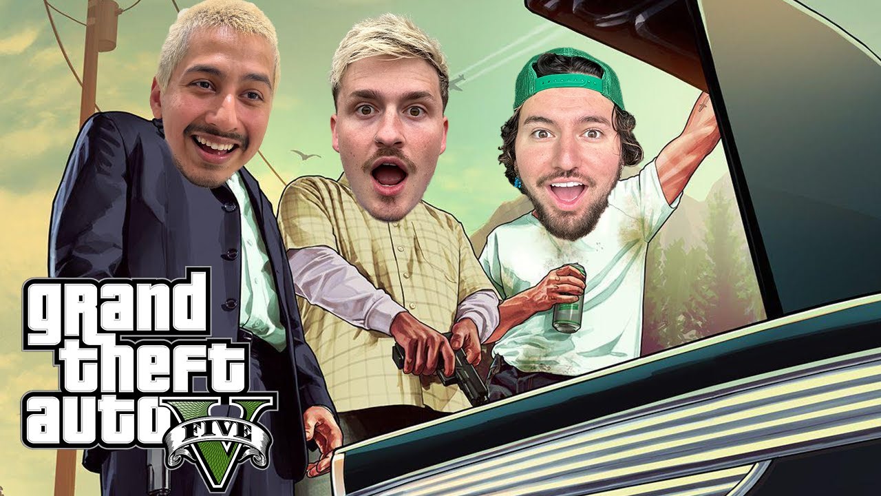The Funniest GTA Heist We’ve Done!! w/ Jc, Reggie & Rec